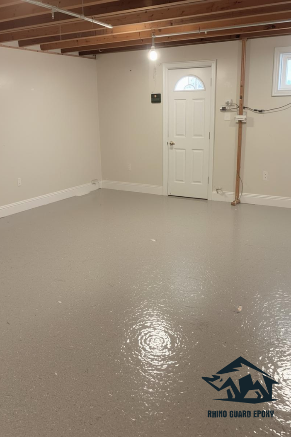 garage floor epoxy installation indian lake ohio - Rhino Guard Epoxy indian lake ohio garage with epoxy floor installation